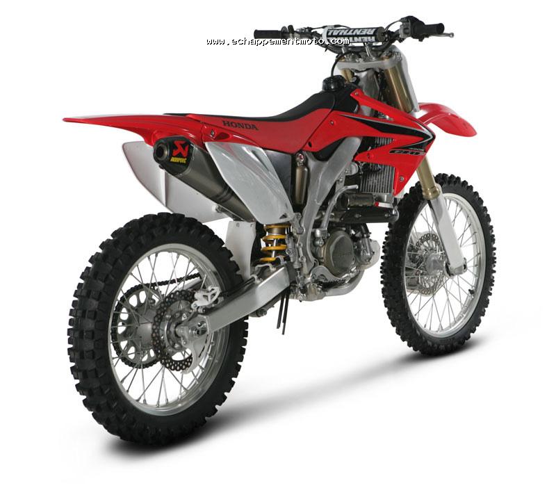 ECHAPPEMENT MOTO AKRAPOVIC RACING & EVOLUTION EXHAUST SYSTEM HONDA CRF 450 R (2008) 2